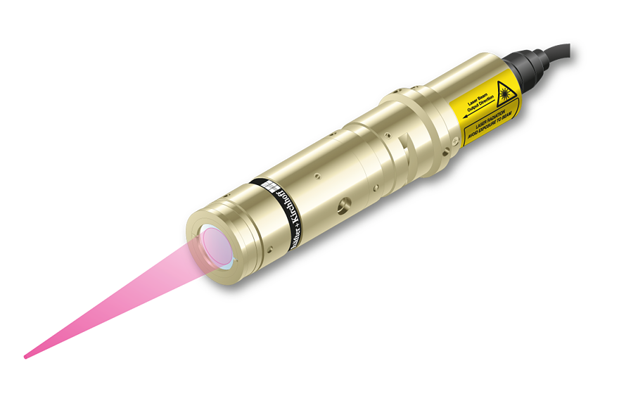 Laser Focus Generators with circular beam profile