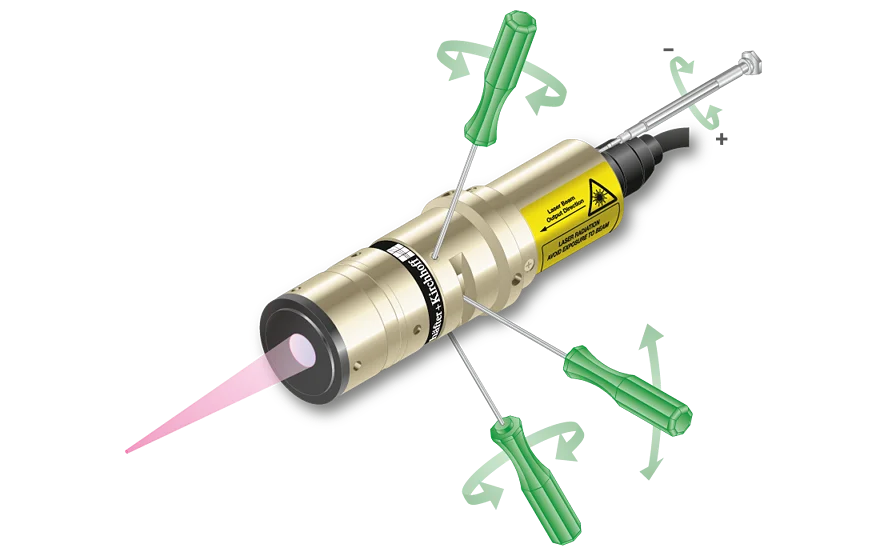 Machine Vision Laser Focus series 13MM with tools