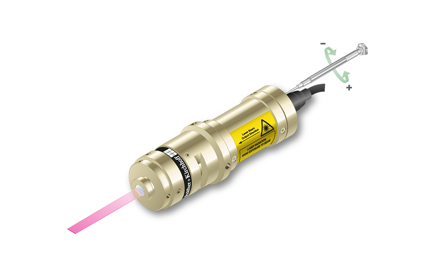 Low Noise Machine Vision Laser Line series LNC-5LT+56CM with tools