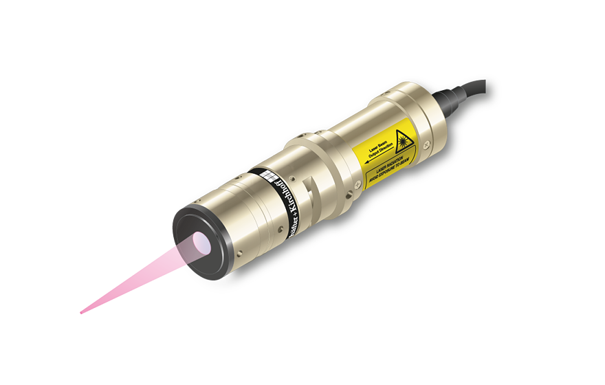 Low noise Laser Focus Generators series LNC with circular beam profile