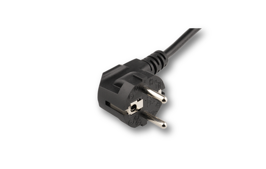 Power cord, plug continental Europe