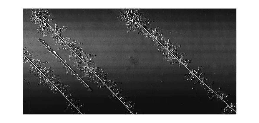 Filiform Corrosion Dark-field illumination