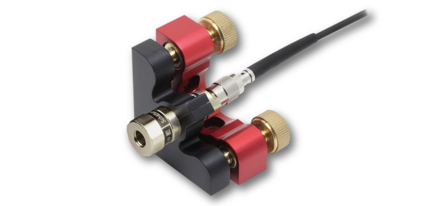 Mounting options for Ø 32/34.5 mm Fiber Collimators (Series 60FC-T, 60FC-Q, and 60FC-L)