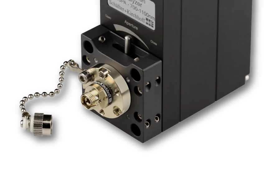 Polarization Analyzer with fiber adapter