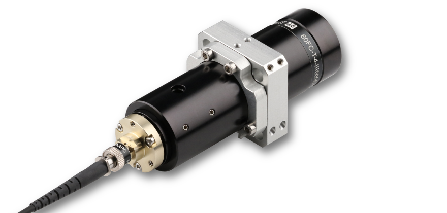 Mounting options for Ø 32/34.5 mm Fiber Collimators (Series 60FC-T, 60FC-Q, and 60FC-L)