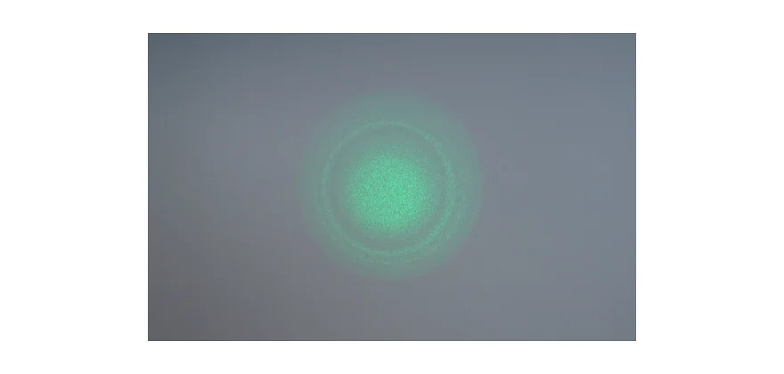 Multimode beam profile with unwanted ring structure