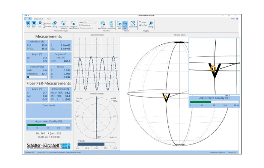 SK010PA PER adjustment routine - good alignment